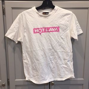 Hot lava graphic tee